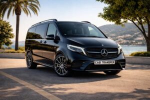 Van Mercedes Classe V chauffeur privé Nice