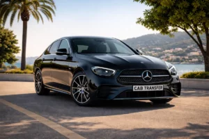 Mercedes Classe E chauffeur privé Cannes transport professionnel