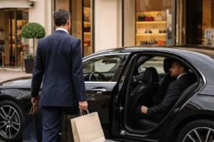 Chauffeur privé pour journée shopping à Nice et Cannes