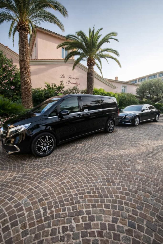 chauffeur prive vip evenement luxe mercedes classe s et v beaulieu transport haut de gamme