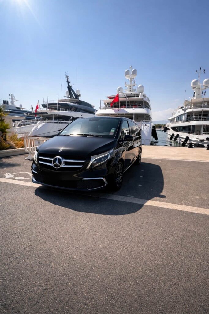 excursion privee nice port cote azur mercedes classe v chauffeur tourisme